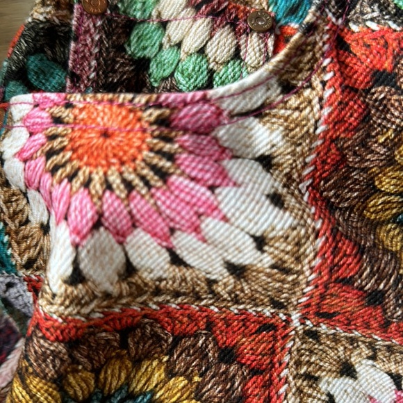 Andersson Bell Print Pants Sz 26 - Picture 4 of 11